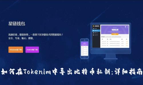 如何在Tokenim中导出比特币私钥：详细指南