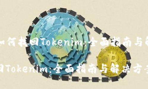 Title: 如何找回Tokenim：全面指南与解决方案

如何找回Tokenim：全面指南与解决方案