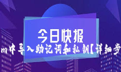 如何在Tokenim中导入助记词和私钥？详细步骤与注意事项