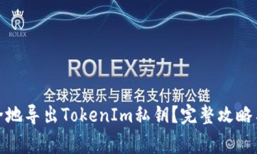 : 如何安全地导出TokenIm私钥？完整攻略与注意事项