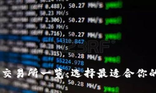 币圈十大交易所一览:选择最适合你的交易平台