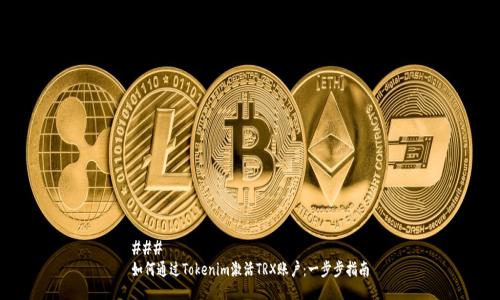 ### 
如何通过Tokenim激活TRX账户：一步步指南