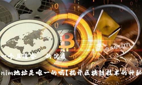 思考一个且适合 的优质
Tokenim地址是唯一的吗?揭开区块链技术的神秘面纱