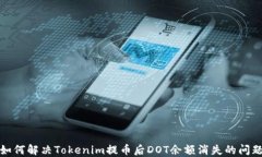 如何解决Tokenim提币后DOT余