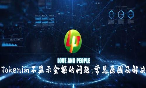 解决Tokenim不显示金额的问题：常见原因及解决方法